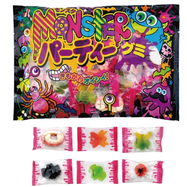 【数量限定】500円 やおきん モンスターパーティグミ [1袋 250g入]