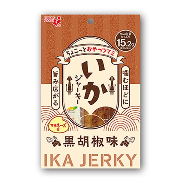 300円 井上 30gいかジャーキー 黒胡椒味 [1袋 10個入]