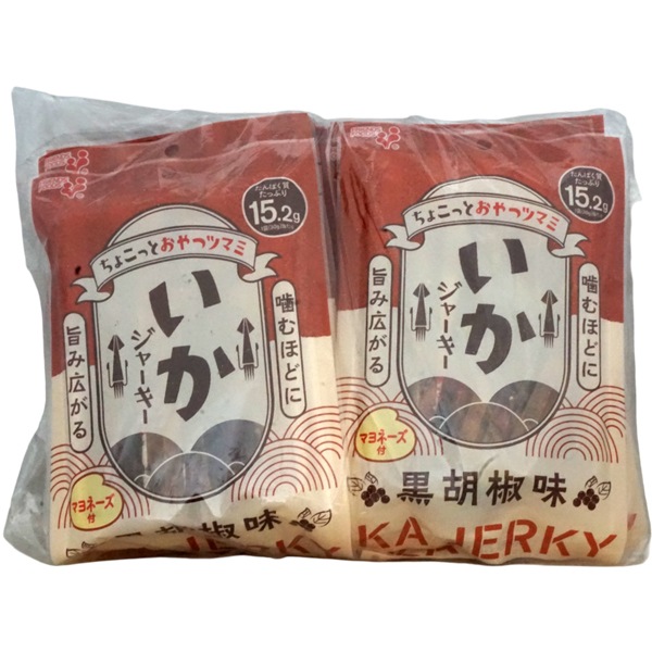 300円 井上 30gいかジャーキー 黒胡椒味 [1袋 10個入]