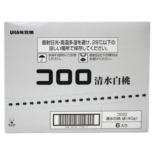 150円 味覚糖 コロロ 清水白桃 [1箱 6個入]：駄菓子,お菓子の通販｜卸
