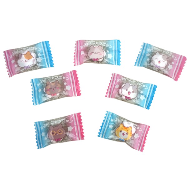 50円 オリオン あつまれニャンニャンにくきゅうラムネ [1箱 20個入]