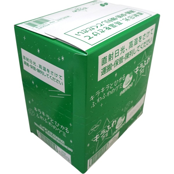 160円 ノーベル 50gキラふわグミ ゴールデンパイン味 [1箱 6個入]