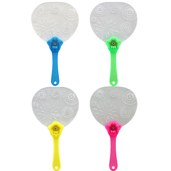 光るうちわ花火柄2 [1袋 12個入]