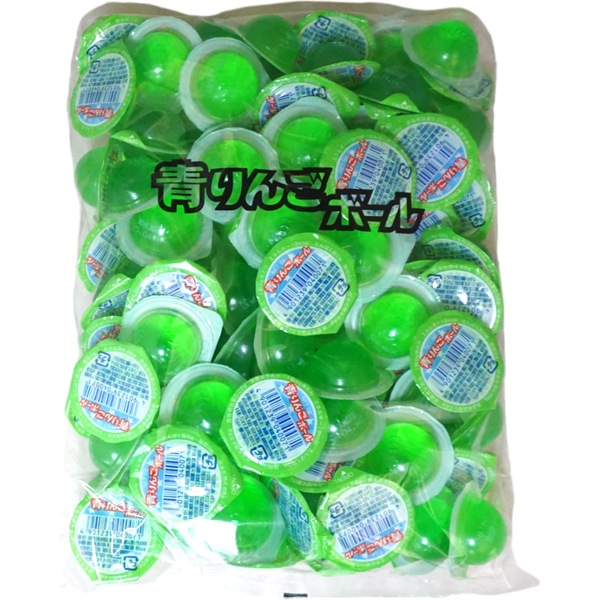 10円 江口 青りんごボールゼリー [1袋 100個入]：駄菓子,お菓子の通販