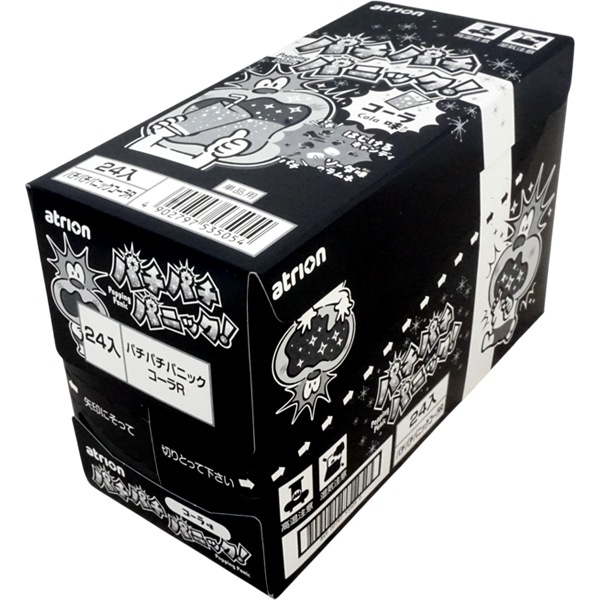 40円 アトリオン パチパチパニック コーラ [1箱 24個入]：駄菓子,お