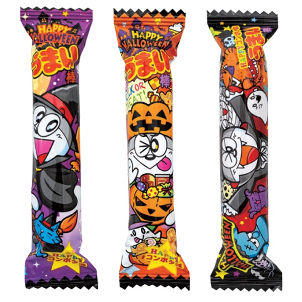 【数量限定】15円 やおきん ハロウィンうまい棒 ハッピーコンポタ味 [1袋 30本入]