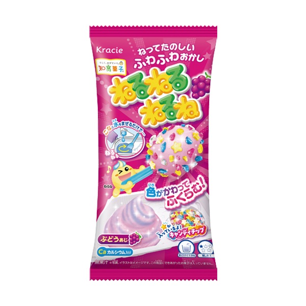 130円 クラシエ ねるねるねるね ぶどう味 [1箱 10個入]：駄菓子,お菓子