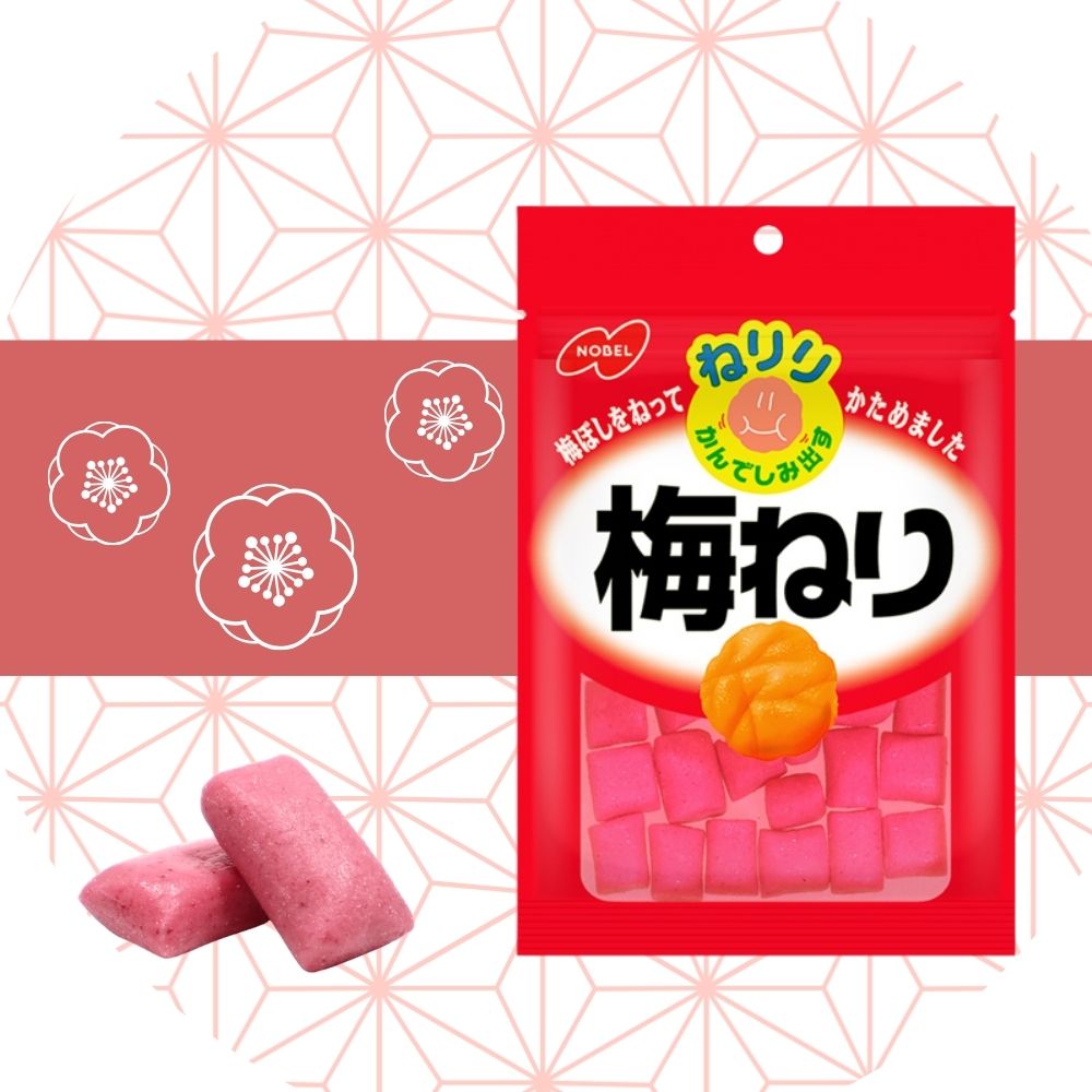 150円 ノーベル 20gねりり梅ねり [1箱 6個入]