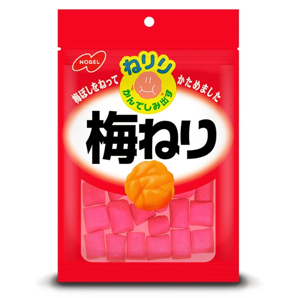 150円 ノーベル 20gねりり梅ねり [1箱 6個入]