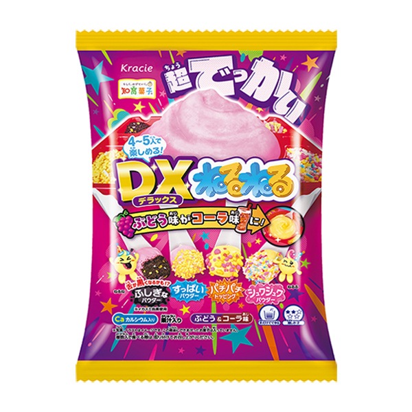 500円 クラシエ DXねるねる ぶどう&コーラ味 [1箱 4個入]：駄菓子,お