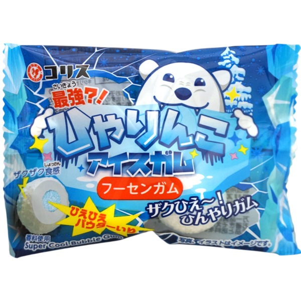 60円 コリス 最強ひやりんこアイスガム [1箱 20個入]