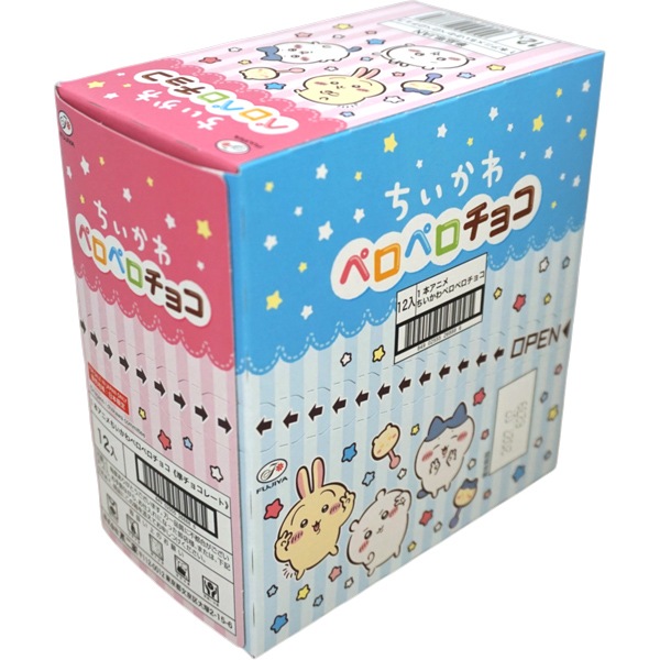 不二家 1本ちいかわペロペロチョコ [1箱 12個入]