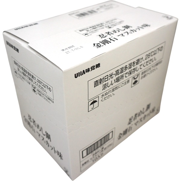 味覚糖 忍者めし鋼 金剛石 マスカット味 [1箱 10個入]