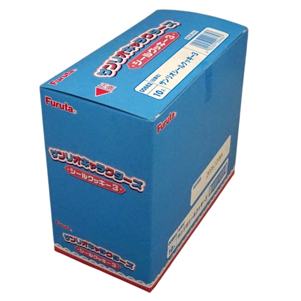 120円 フルタ サンリオキャラクターズシールクッキー3 [1箱 10個入]