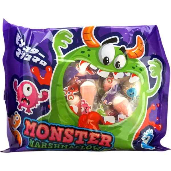 数量限定】500円 やおきん モンスターマシュマロ [1袋 200g入]：駄菓子