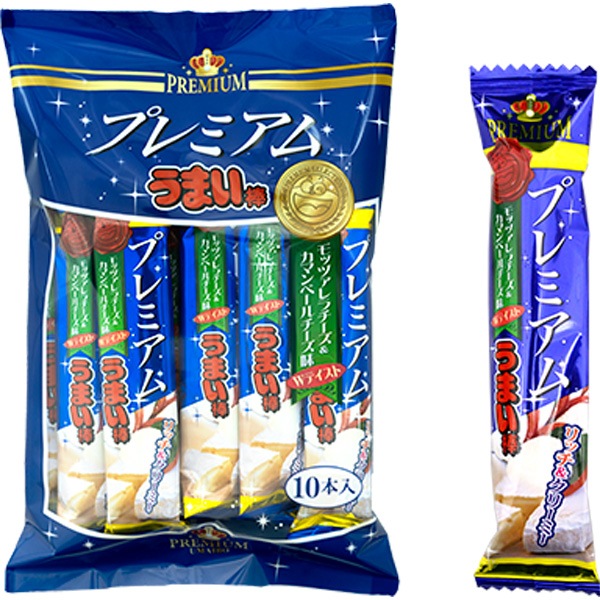 25円 やおきん プレミアムうまい棒 モッツァレラ＆カマンベールチーズ