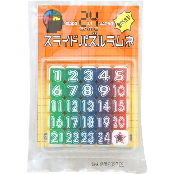 スライドパズルラムネ [1箱 8個入]