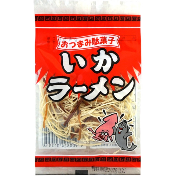 アミューズメント お菓子 ラーメン お買い得‼️ 1 逢坂 いかラーメン [1袋 20個入]：駄菓子,お菓子の通販｜卸問屋ミカミ