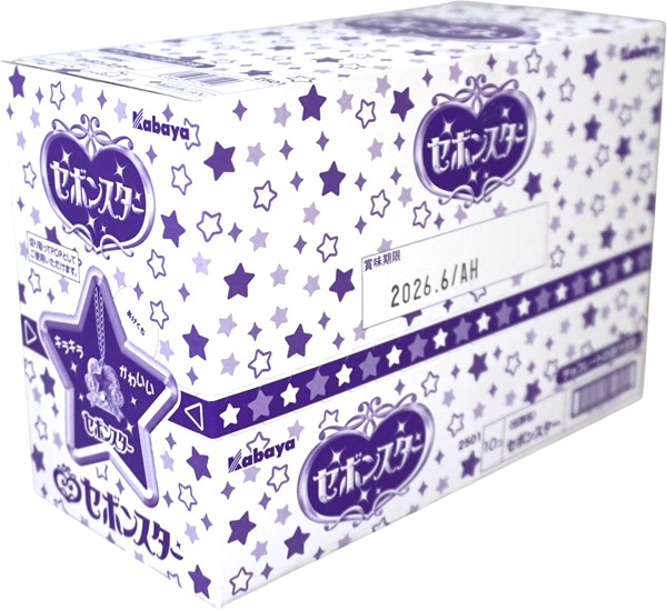 270円 カバヤ セボンスター [1箱 10個入]：駄菓子,お菓子の通販｜卸