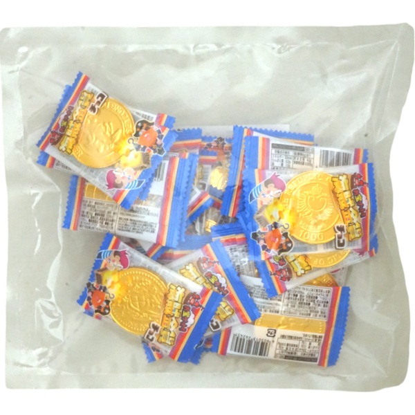 20円 やおきん 袋入海賊金貨チョコ [1袋 30個入]
