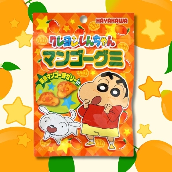 早川 35gクレヨンしんちゃんマンゴーグミ [1袋 8個入]