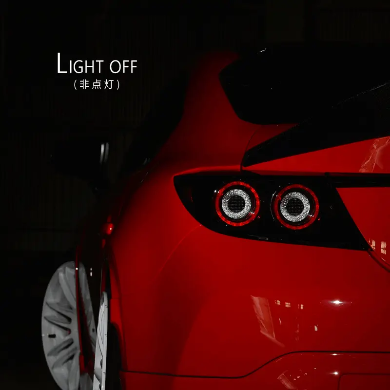 予約受付中<br>GR86 / BRZ  / ZN8 ZD8<br>立体 丸型 流れるウインカー<br>LEDテールランプ RSシリーズ<br>レッド