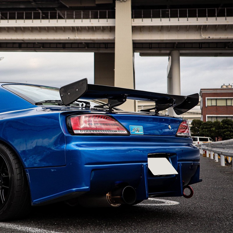 S15 シルビア / ヴァリエッタ<br>流れるウインカー サイドマーカー付き<br>ファイバーLEDテールランプ<br>インナーレッド