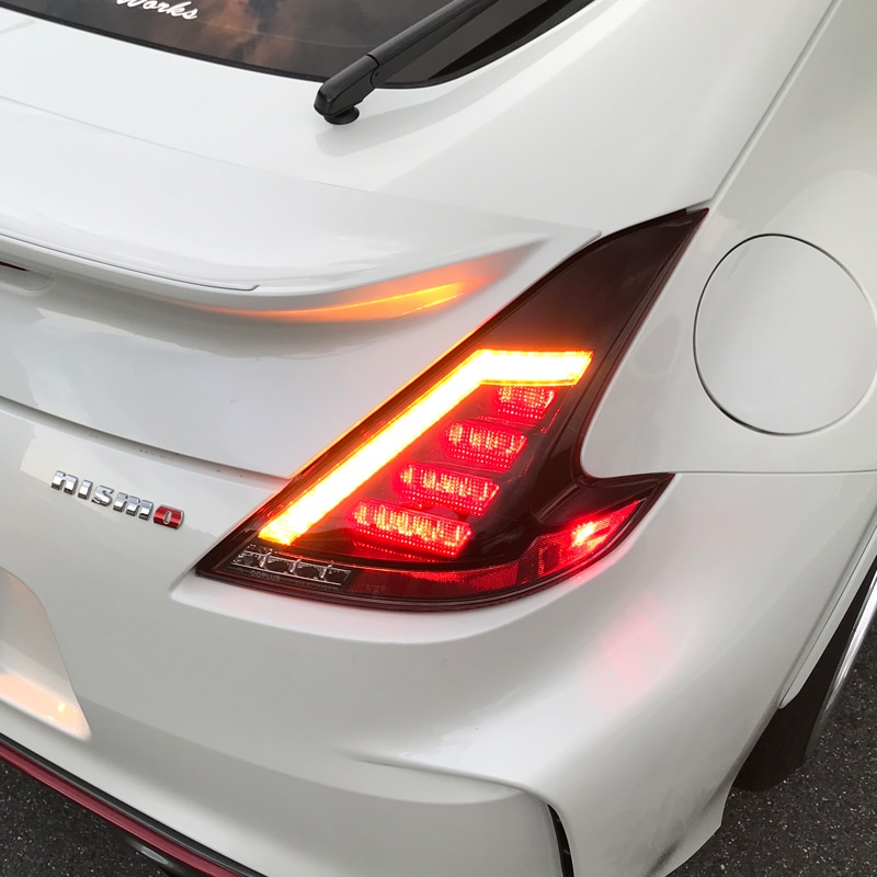 Z34 ヘッドライト 左　フェアレディZ 78WORKS】Z34 フェアレディZ 圧巻のハイスペックを実現 LED