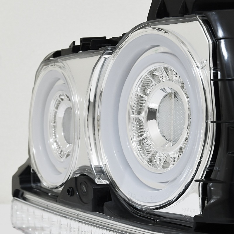 R34 スカイライン 4D セダン用<br>ENR34 ER34 HR34<BR>ファイバー LEDテールランプ<br>オールクリアー