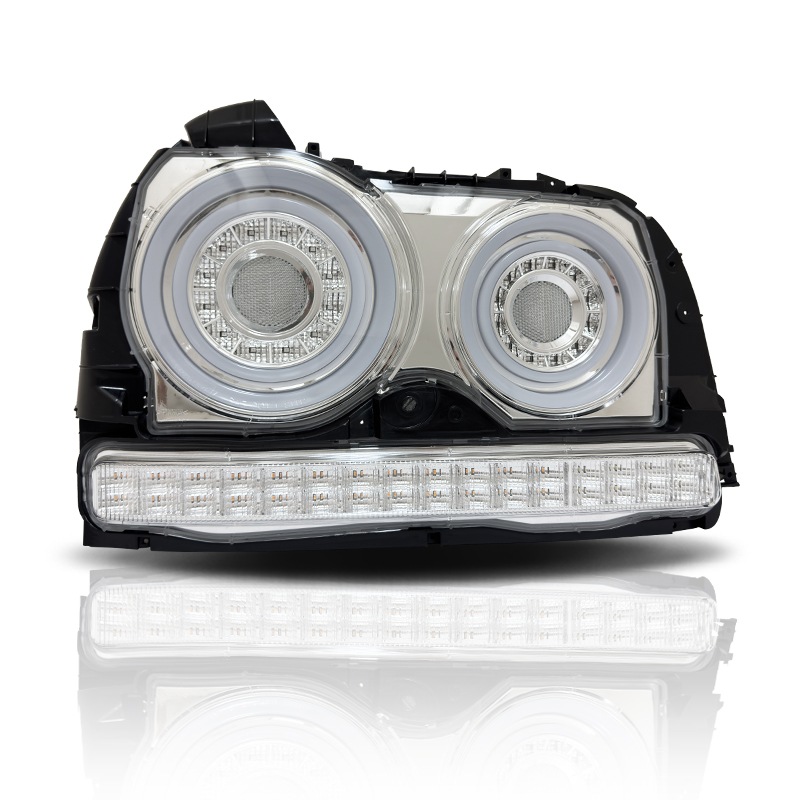 R34 スカイライン 4D セダン用<br>ENR34 ER34 HR34<BR>ファイバー LEDテールランプ<br>オールクリアー