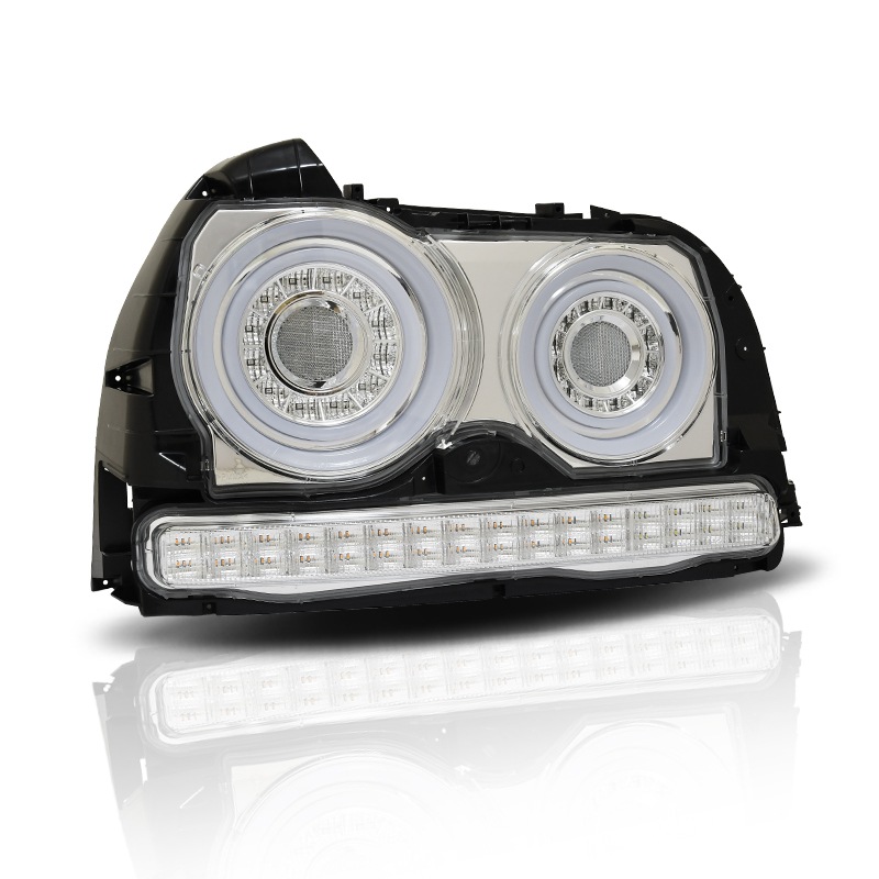 R34 スカイライン 4D セダン用<br>ENR34 ER34 HR34<BR>ファイバー LEDテールランプ<br>オールクリアー