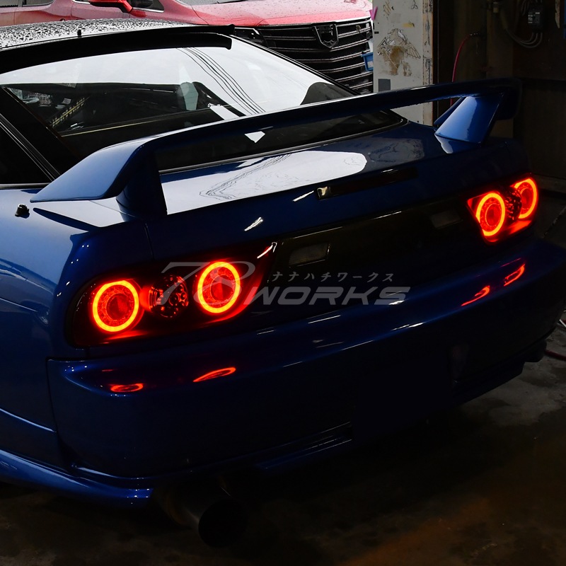 NISSAN 180SX ワンエイティ シルエイティ 後期用<br>RPS13 KRPS13 <br>LED テールランプ Ｖ３<br>クリアー