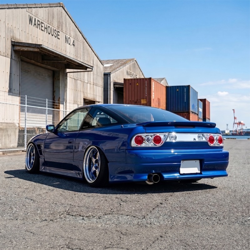 NISSAN 180SX ワンエイティ シルエイティ 後期用<br>RPS13 KRPS13 <br>LED テールランプ Ｖ３<br>クリアー