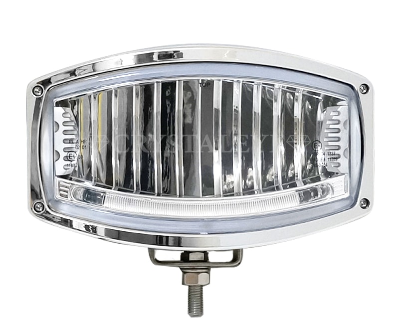 12V/24V用 LEDドライビングライト スタンダードタイプ 樽型バーライト スポットライト フォグランプ トラック/重機/トラクター/船舶などに最適