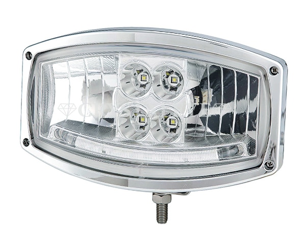 12V/24V用 LEDドライビングライト V2 樽型バーライト スポットライト フォグランプ ハイパワーLED  トラック/重機/トラクター/船舶などに最適