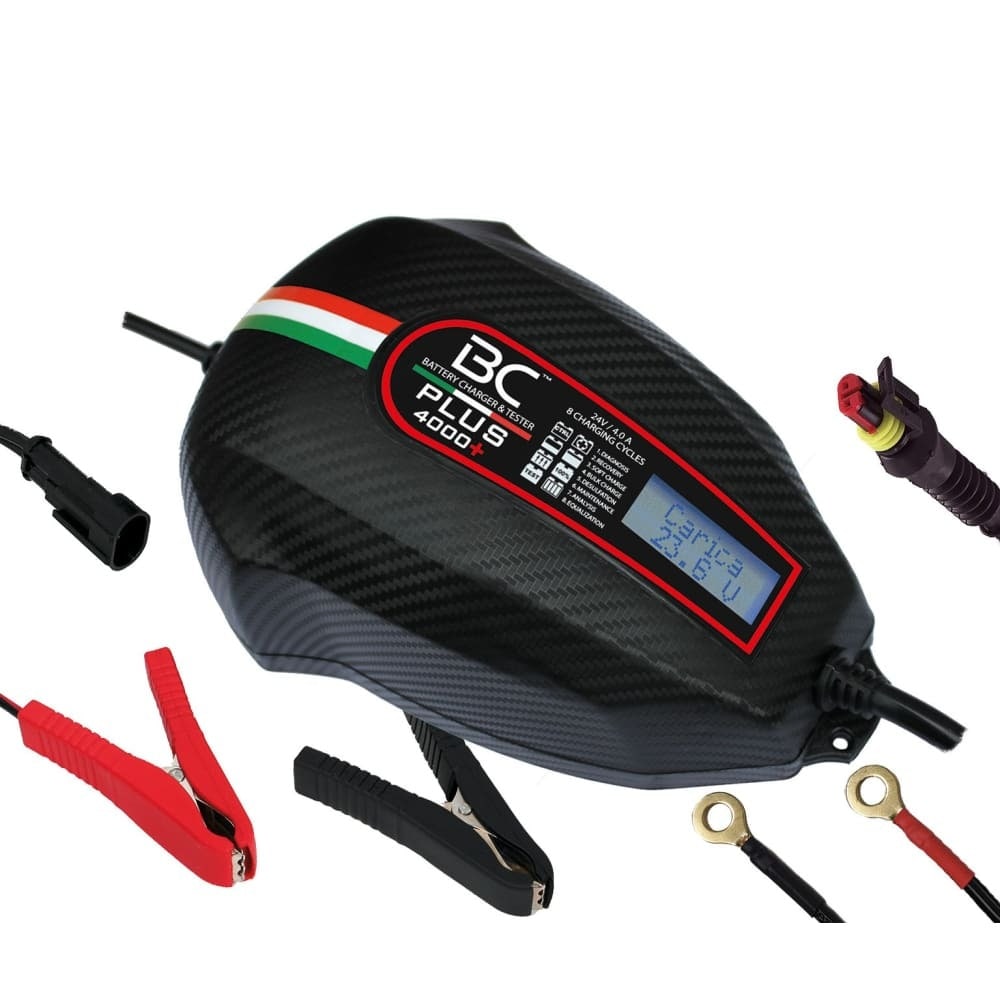 24Vトラック用バッテリー充電器 BC4000 PLUS バッテリーコントローラー テスター機能付き