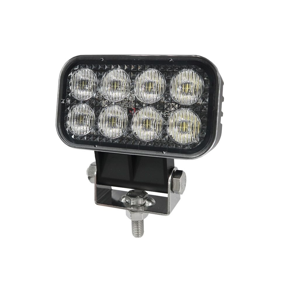 ナイトスター 12V/24V用 8LED ハイパワー角型ワークランプ 路肩灯/タイヤ灯/バックランプ/作業灯