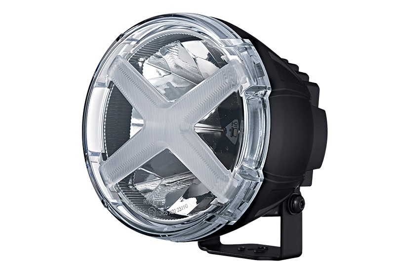 12V/24V 5インチ丸型LEDドライビングライト ホワイトポジション