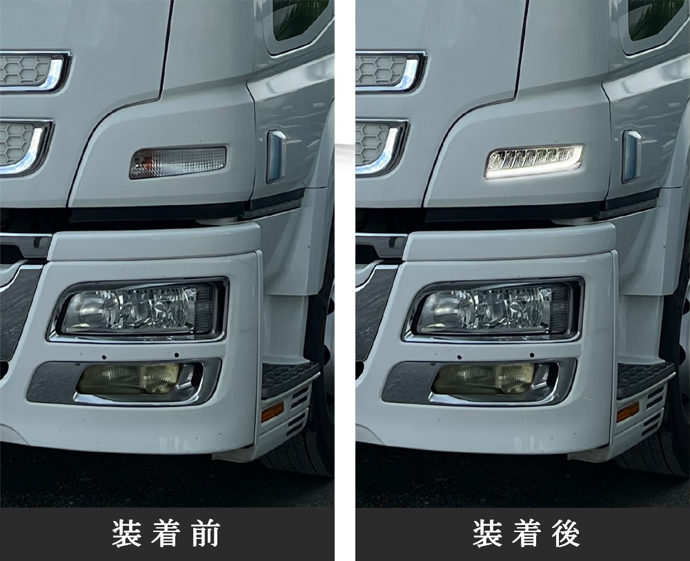 三菱ふそう大型トラック 07スーパーグレート用LEDヘッドライト 三菱ふそう大型トラック 07スーパーグレート用LEDヘッドライト