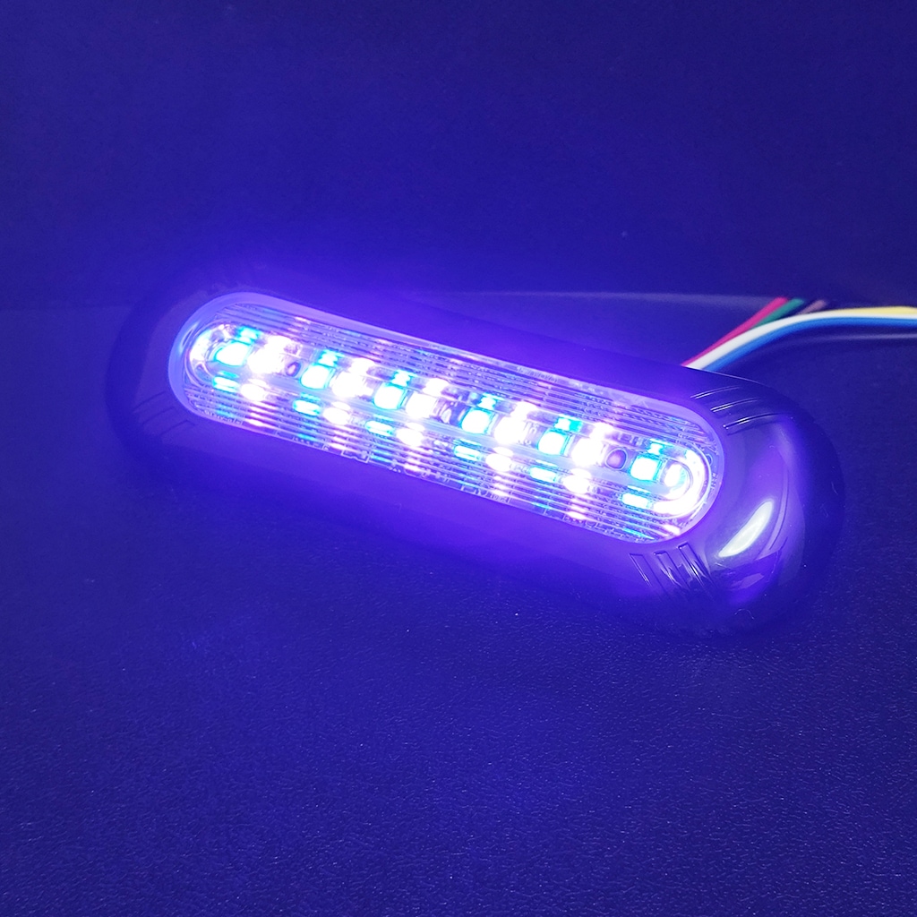 ʥȥ 12V/24V ֥롼UV饤 ˥󥰥եåޡ12LED ή 20ǥѥ