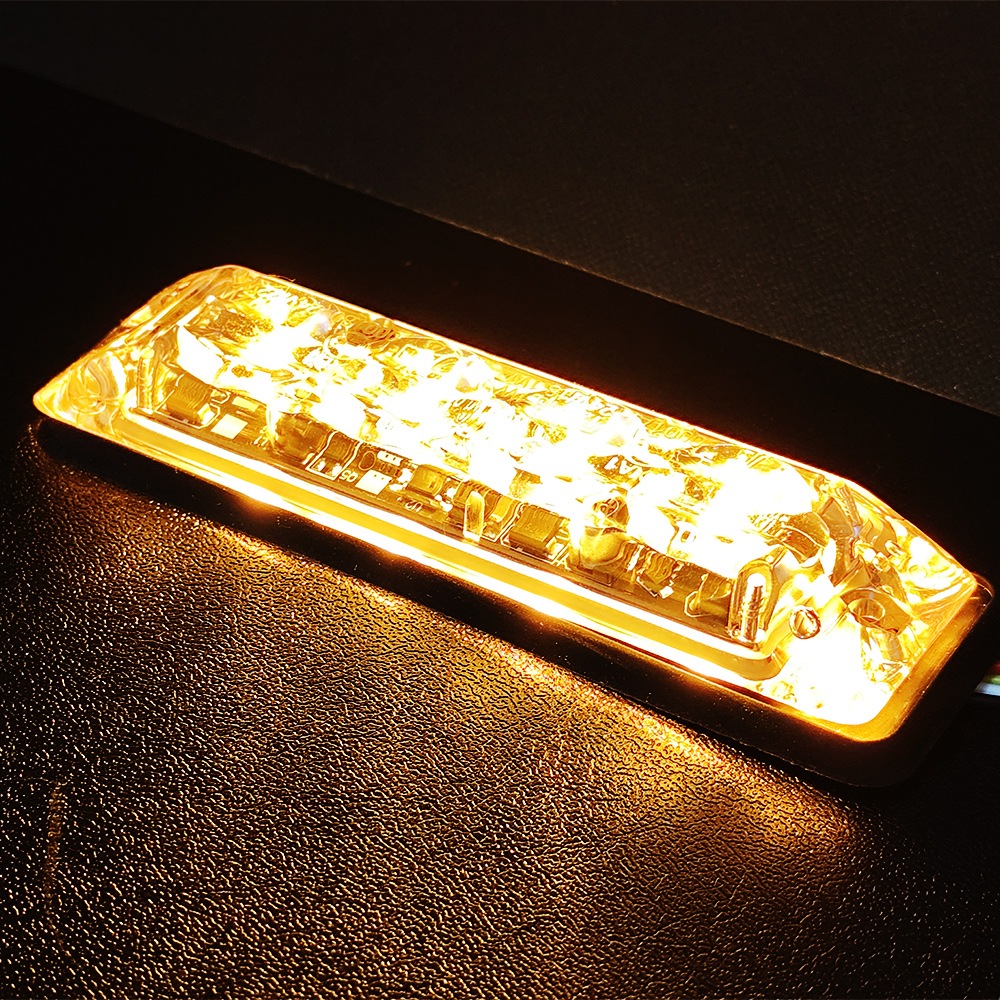 12V/24V Ķѥ˥󥰥ޡ 4LED ꥢ/ȯС ٸ ȥܥեå饤