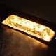 12V/24V Ķѥ˥󥰥ޡ 4LED ꥢ/ȯС ٸ ȥܥեå饤