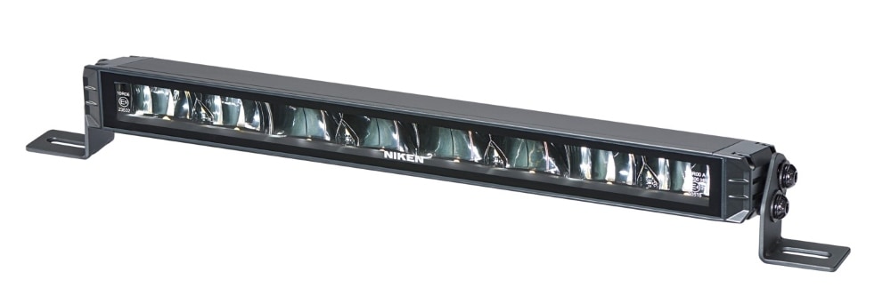 ナイトスター 12V/24V 16×1.5インチLEDライトバー ホワイト/アンバー2色ポジションライト付き