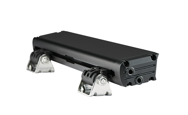 ナイトスター 12V/24V 16×1.5インチLEDライトバー ホワイト/アンバー2色ポジションライト付き