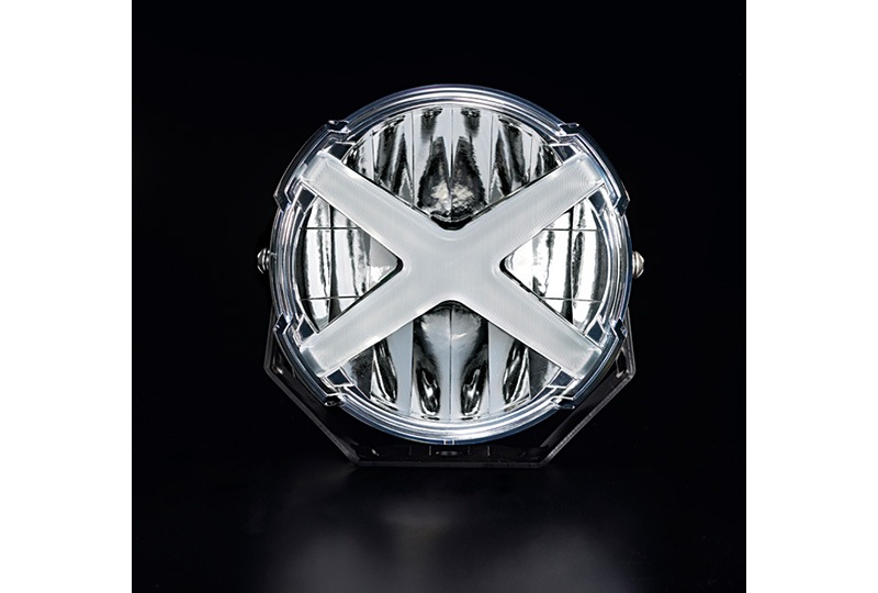 �ʥ��ȥ����� 12V/24V 7������ݷ�LED�ɥ饤�ӥ󥰥饤�� �ݥ������饤���դ� �ۥ磻��