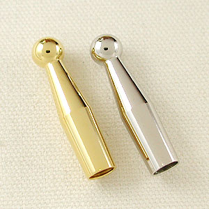 ループタイ用金具/No.1/20mm/2個｜作ろ！ドットコム プレシオサライン 