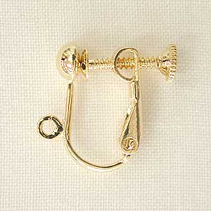 カン付ネジバネ式イヤリング/E-13/5HR/13mm｜作ろ！ドットコム