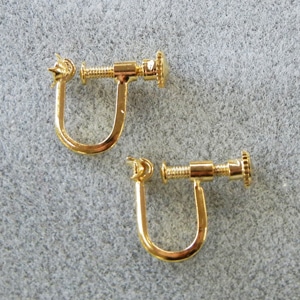 限定品】イヤリング(ネジバネ式)/DSE-606/10mm/2ペア｜作ろ