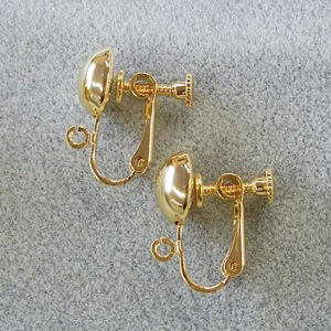 限定品】イヤリング(ネジバネ式)/DSE-310H/13mm/2ペア｜作ろ