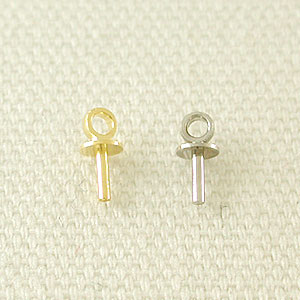 ヒートン差込タイプ/HTM25/線経0.5X5.2mm/10個｜作ろ！ドットコム